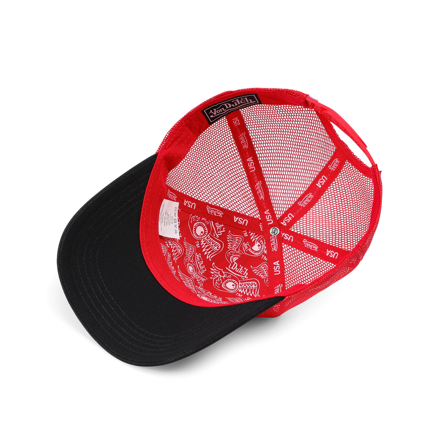 Kids Classic Trucker Hat - Red Oval Eye