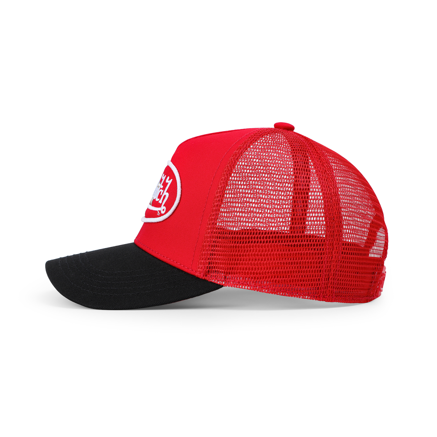 Kids Classic Trucker Hat - Red Oval Eye