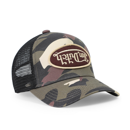Kids Classic Trucker Hat - Brown Rambo