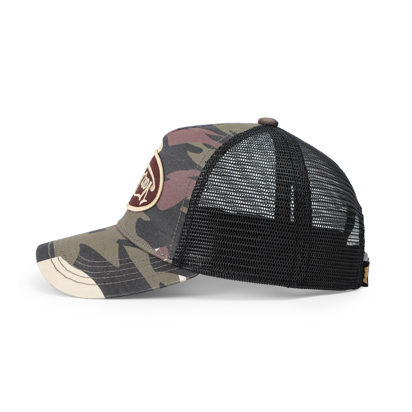 Kids Classic Trucker Hat - Brown Rambo