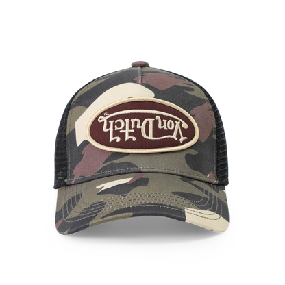 Kids Classic Trucker Hat - Brown Rambo
