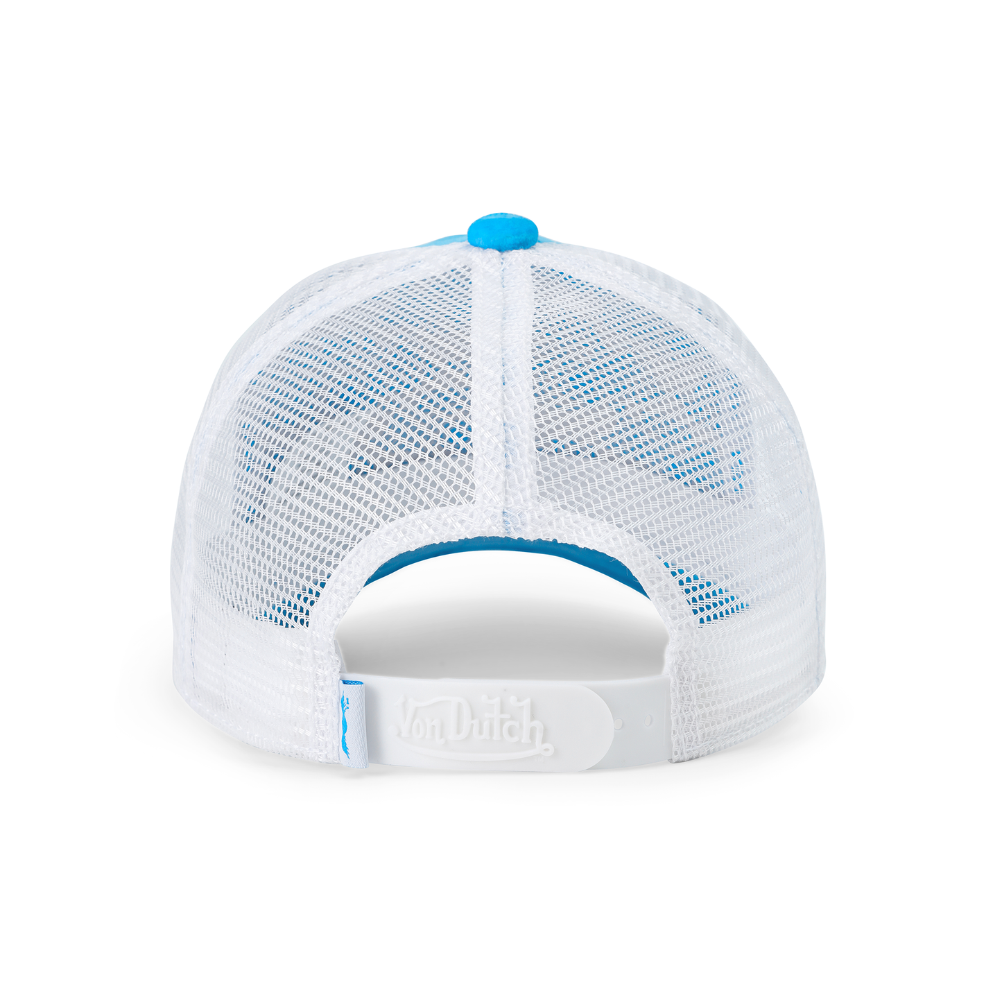 Kids Velvet Trucker Hat -  Blue Crush