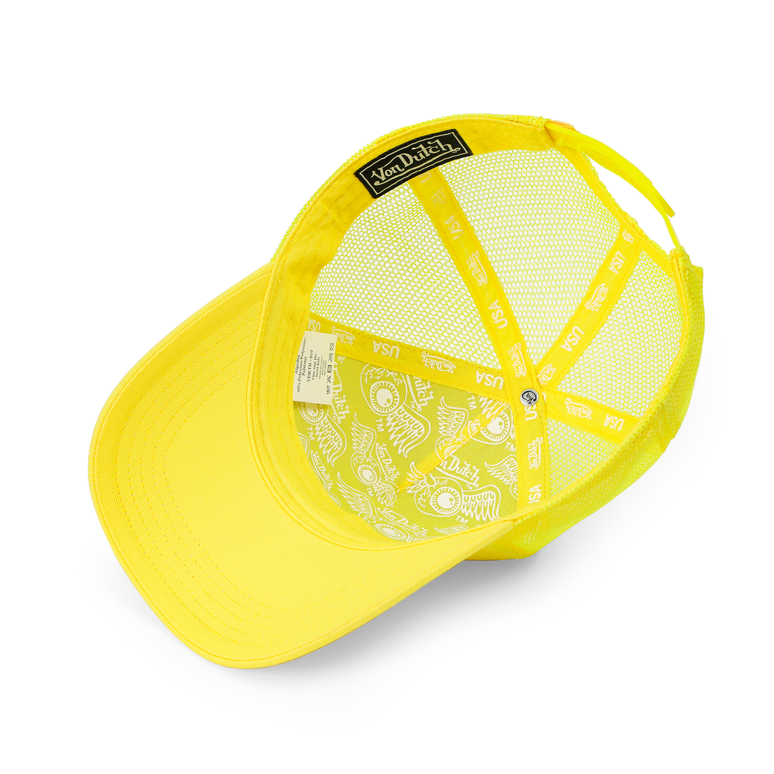 Kids Classic Trucker Hat - Yellow Lemon — image 5