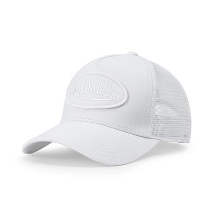 Kids Classic Trucker Hat - Triple White