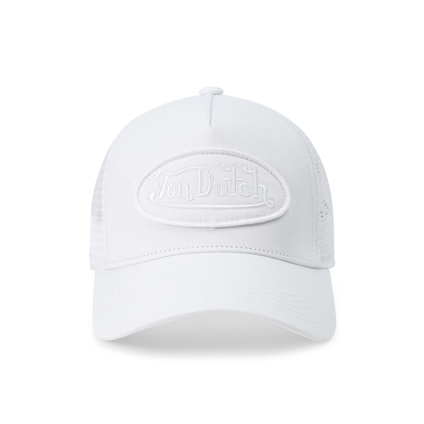 Kids Classic Trucker Hat - Triple White