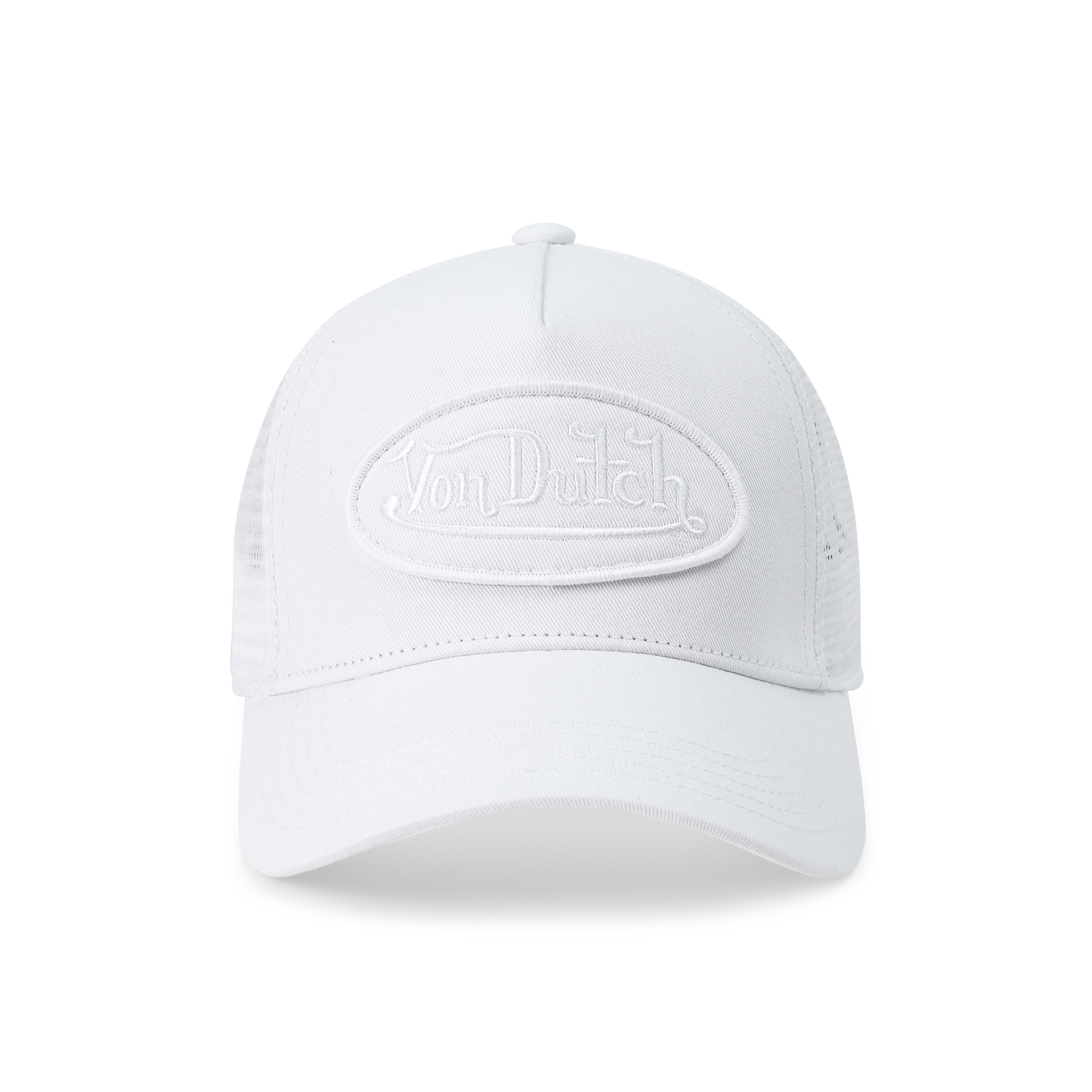 Kids Classic Trucker Hat - Triple White