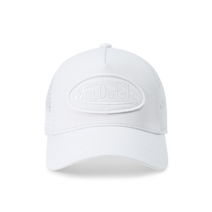 Kids Classic Trucker Hat - Triple White