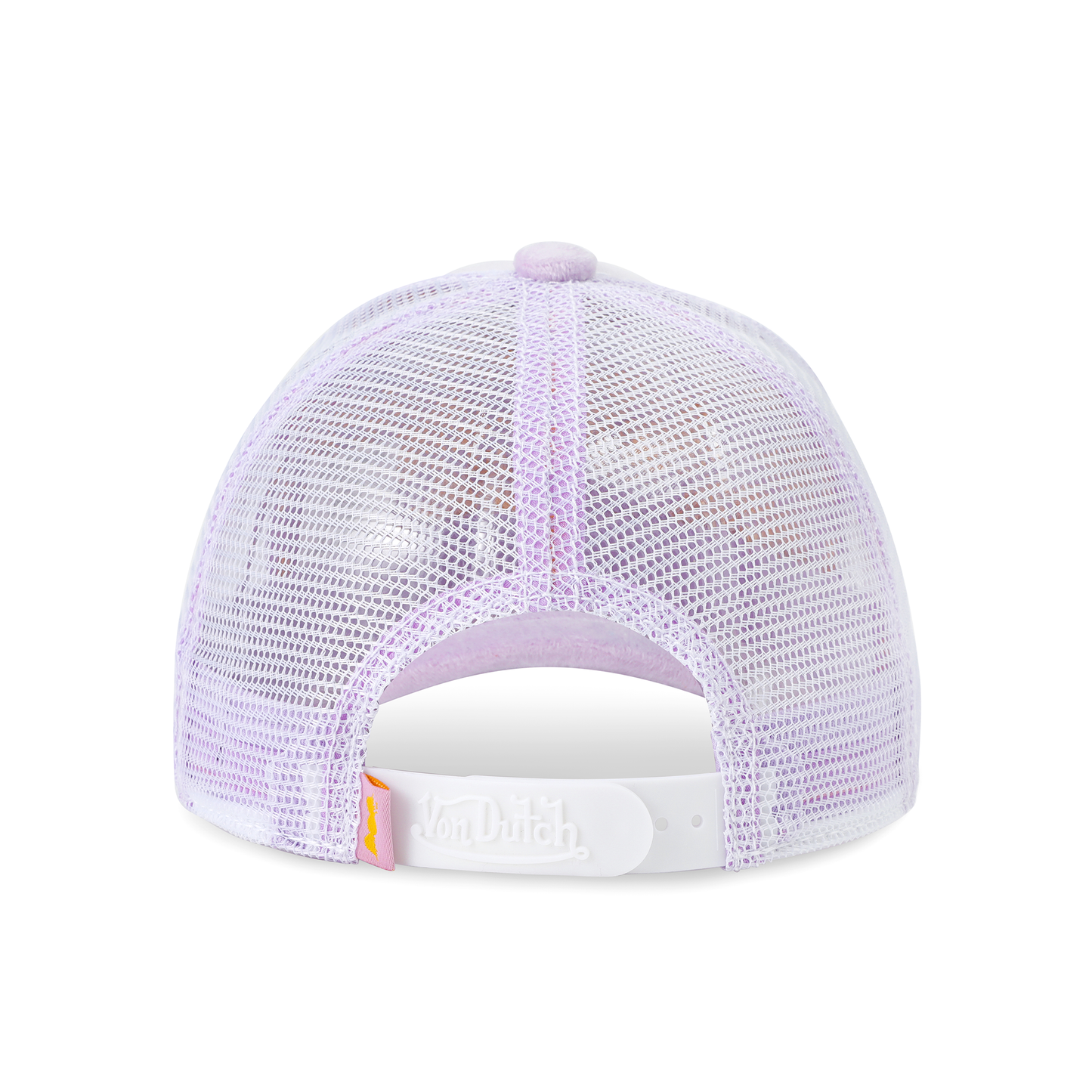 Kids Velvet Trucker Hat -  Light Purple