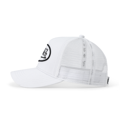 Kids Classic Trucker Hat - White & Black