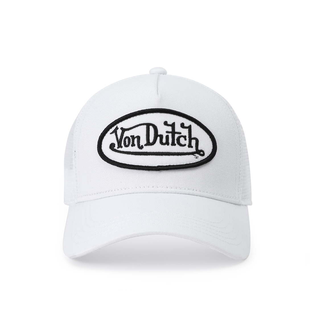 Kids Classic Trucker Hat - White & Black — image 1