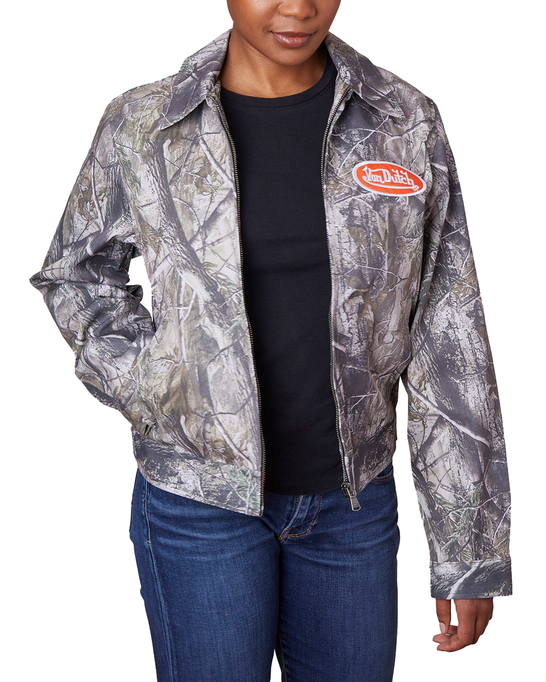 Mechanical Stretch Twill - Green Tree Camo