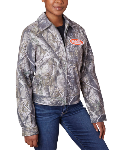 Mechanical Stretch Twill - Green Tree Camo