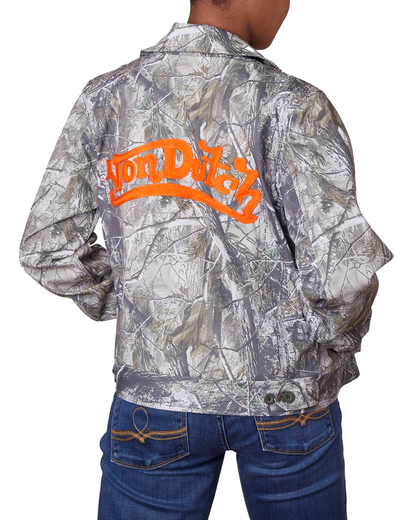 Mechanical Stretch Twill - Green Tree Camo