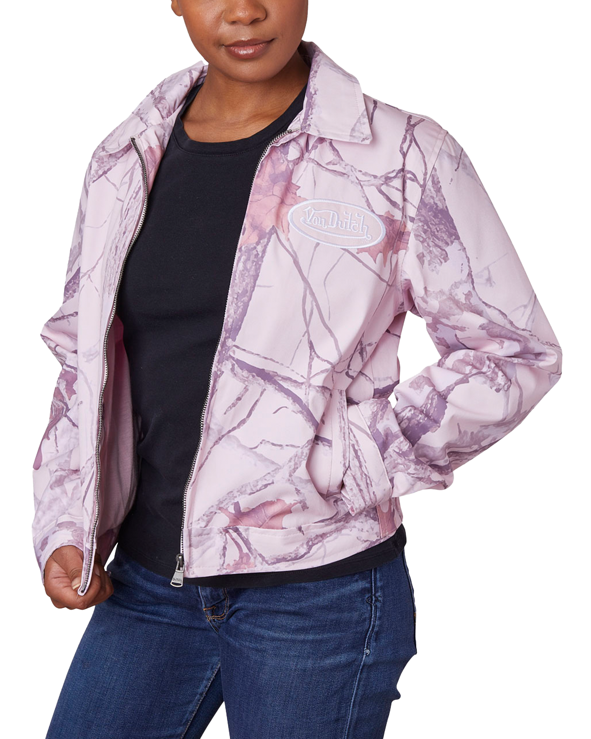 Mechanical Stretch Twill - Pink Tree Camo – Von Dutch