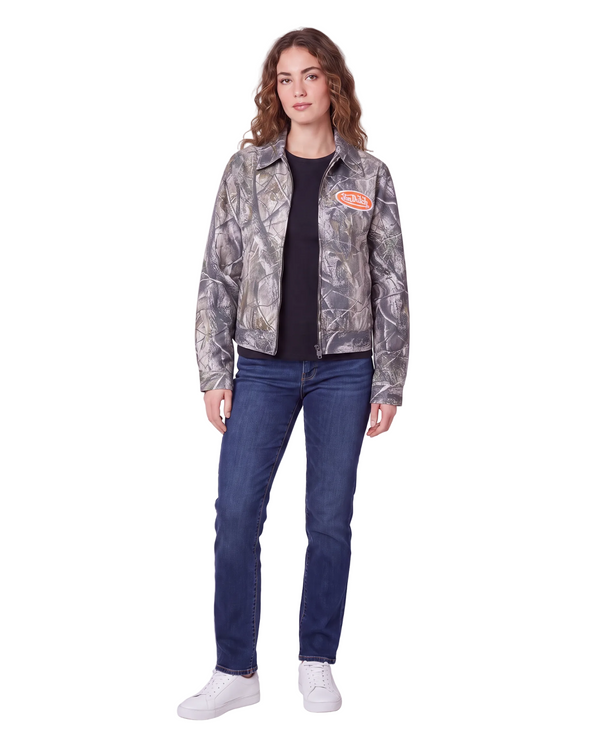 Mechanical Stretch Twill - Green Tree Camo