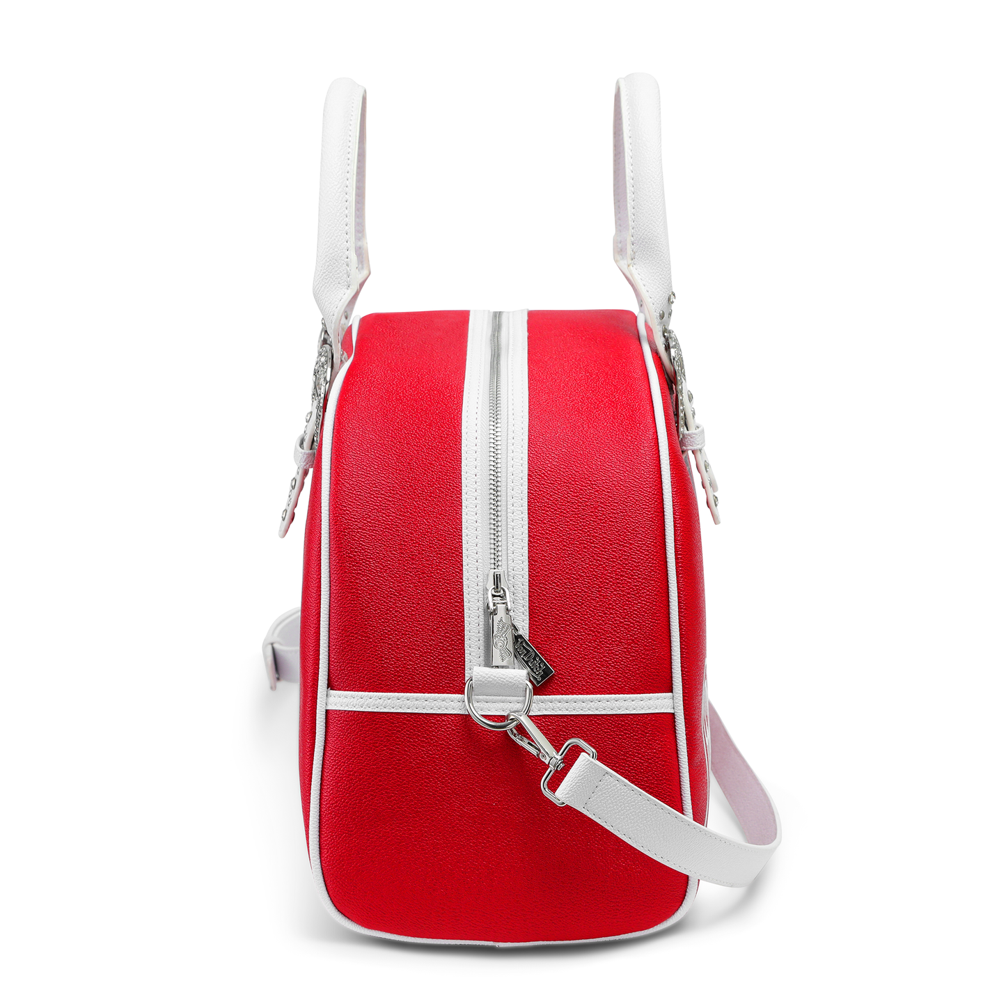 Red & White Duffle Bowling Bag