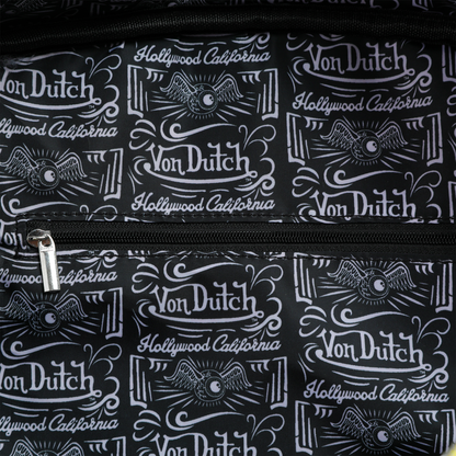 Navy Blue & Yellow Duffle Bowling Bag