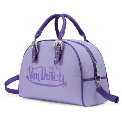 Purple & Lavender Duffle Bowling Bag