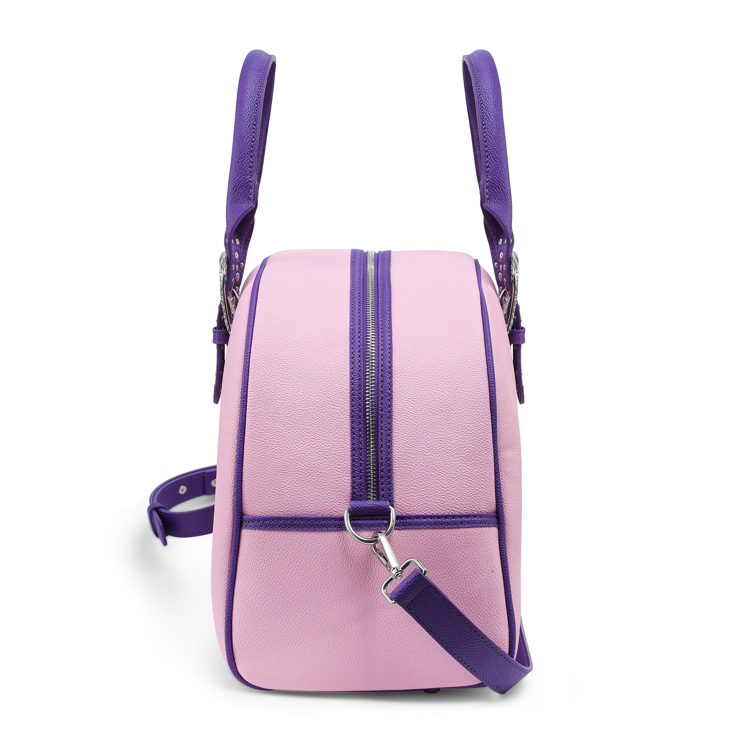 Pink & Purple Duffle Bowling Bag