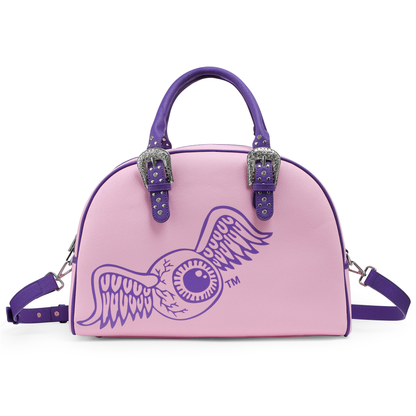 Pink & Purple Duffle Bowling Bag