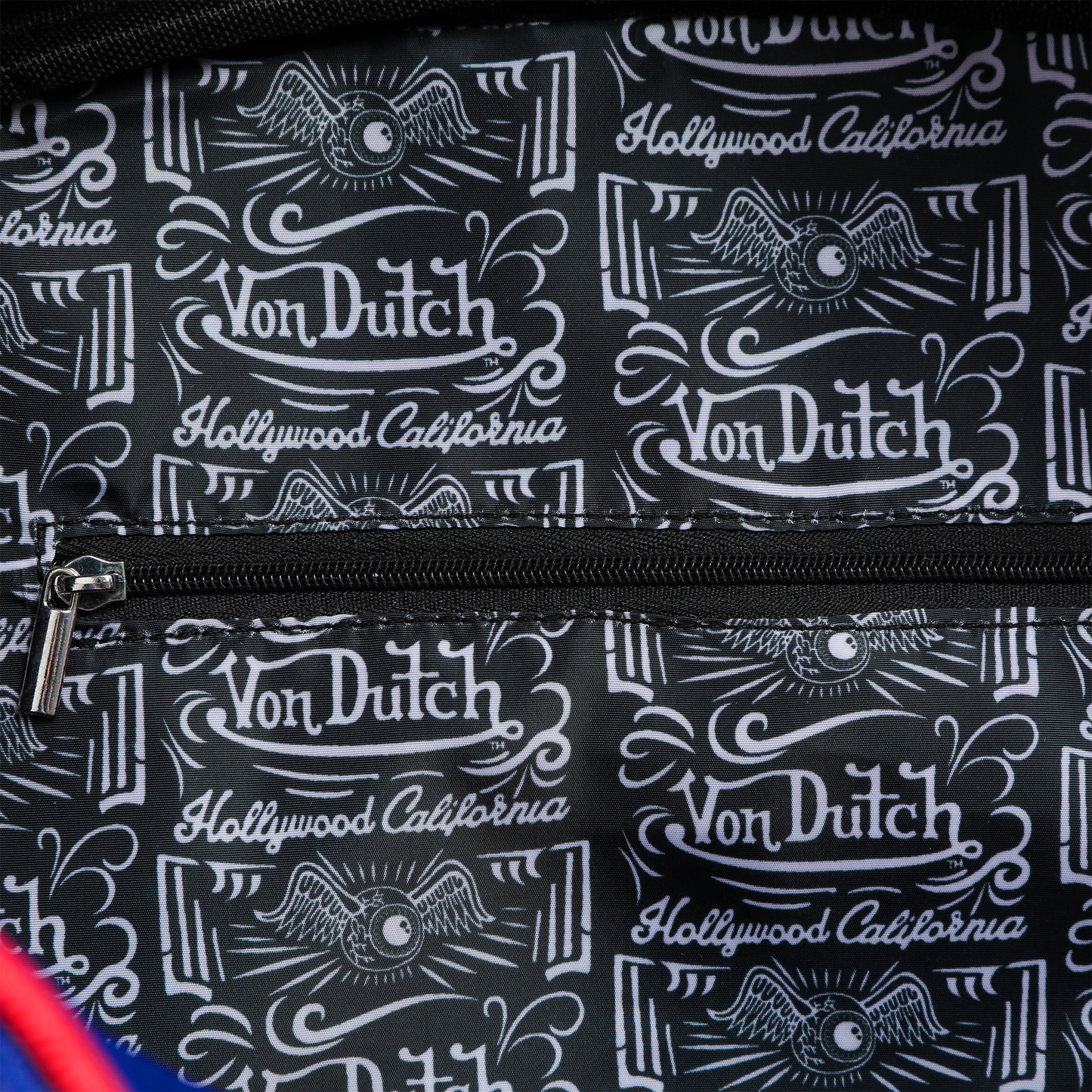 Blue & Red Duffle Bowling Bag