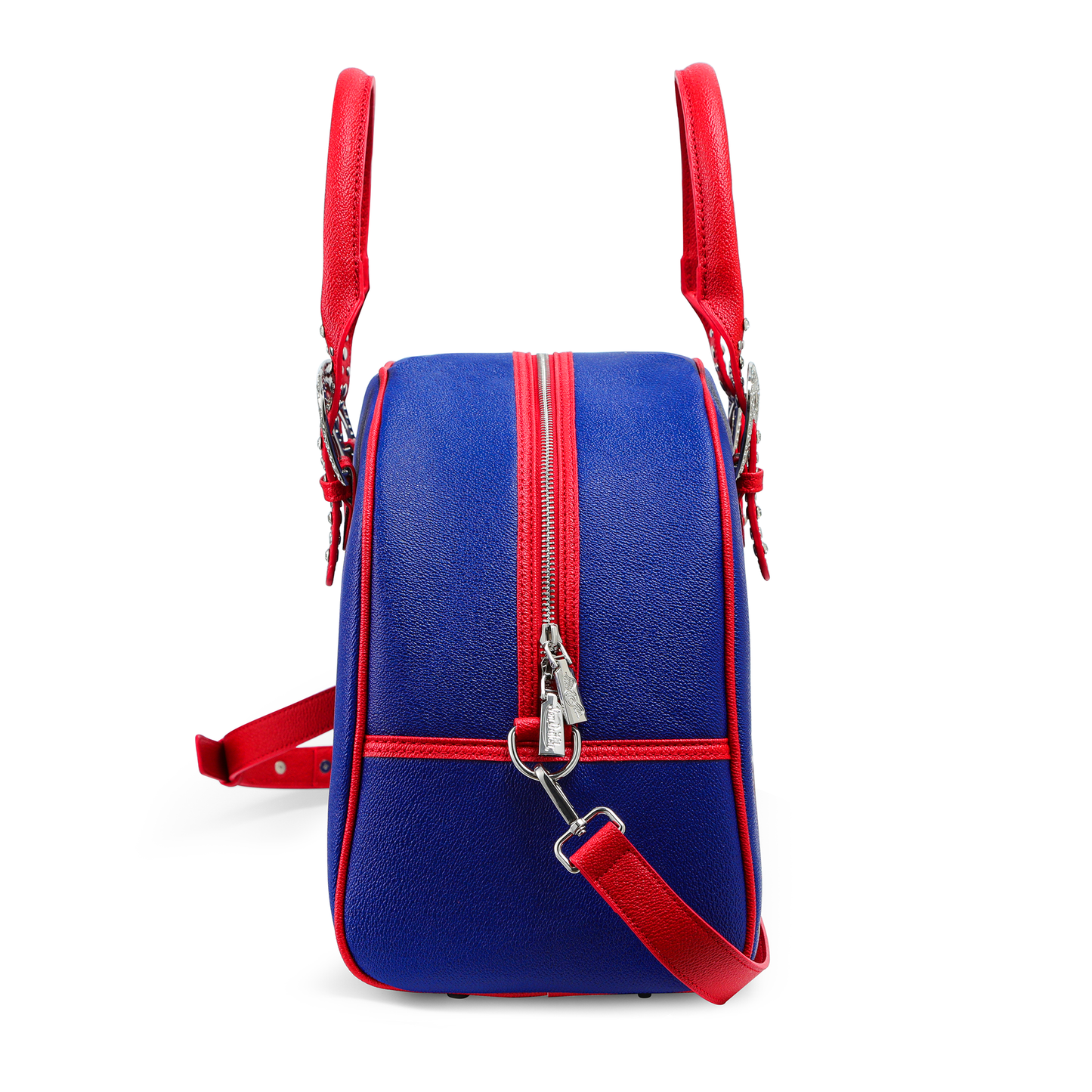Blue & Red Duffle Bowling Bag