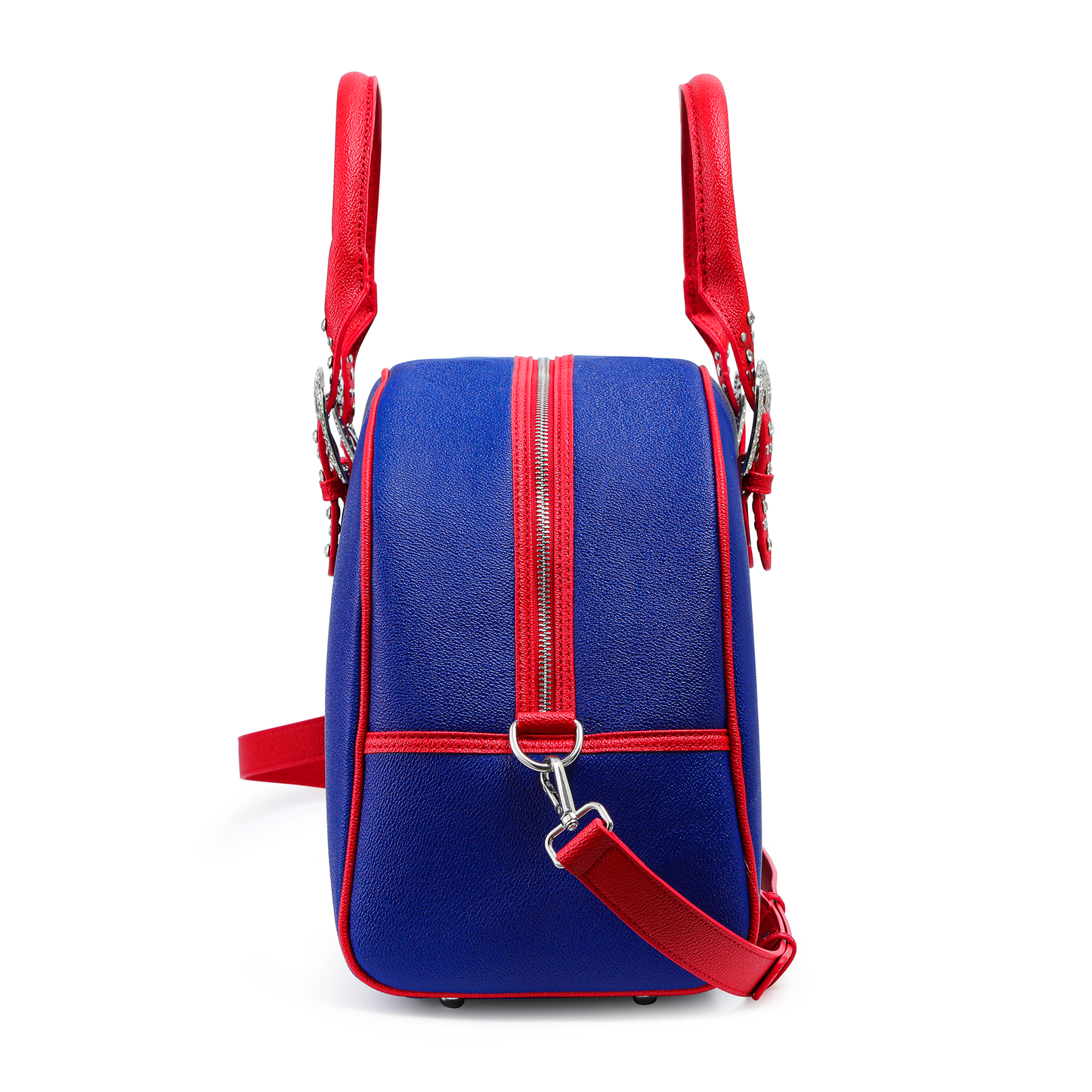 Blue & Red Duffle Bowling Bag