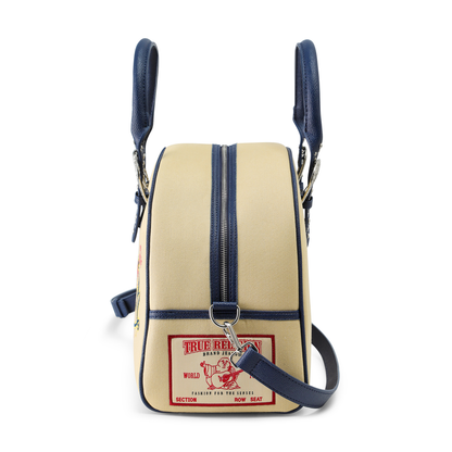 Von Dutch x True Religion Duffle Bag - Cream Denim