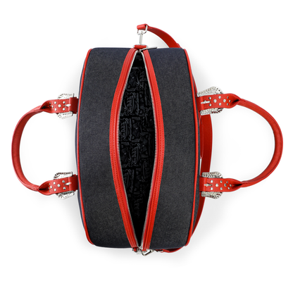 Von Dutch x True Religion Duffle Bag - Black Denim