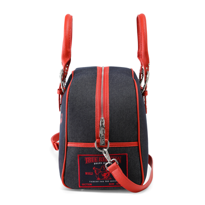 Von Dutch x True Religion Duffle Bag - Black Denim