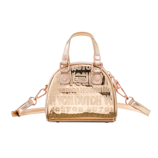 Mini Bowling Bag - Rose Gold Reflective