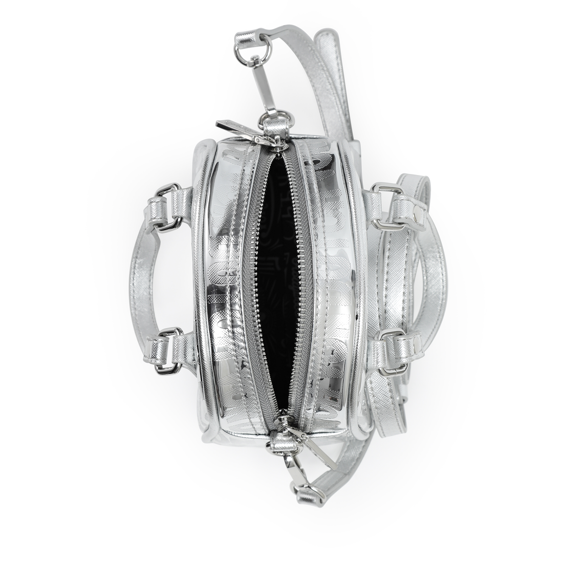 Mini Bowling Bag - Silver Foil Reflective