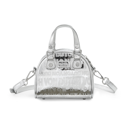 Mini Bowling Bag - Silver Foil Reflective