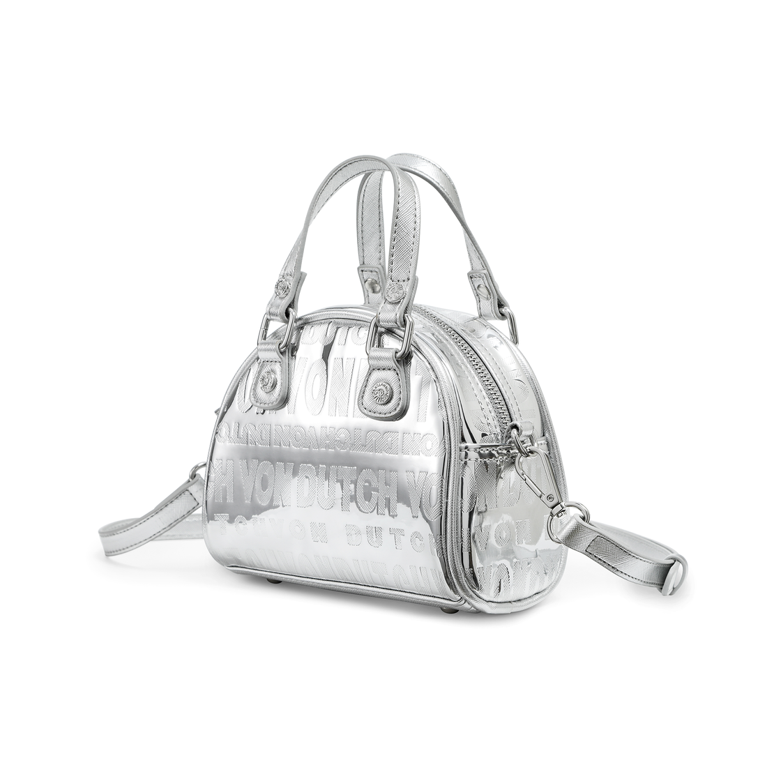 Mini Bowling Bag - Silver Foil Reflective