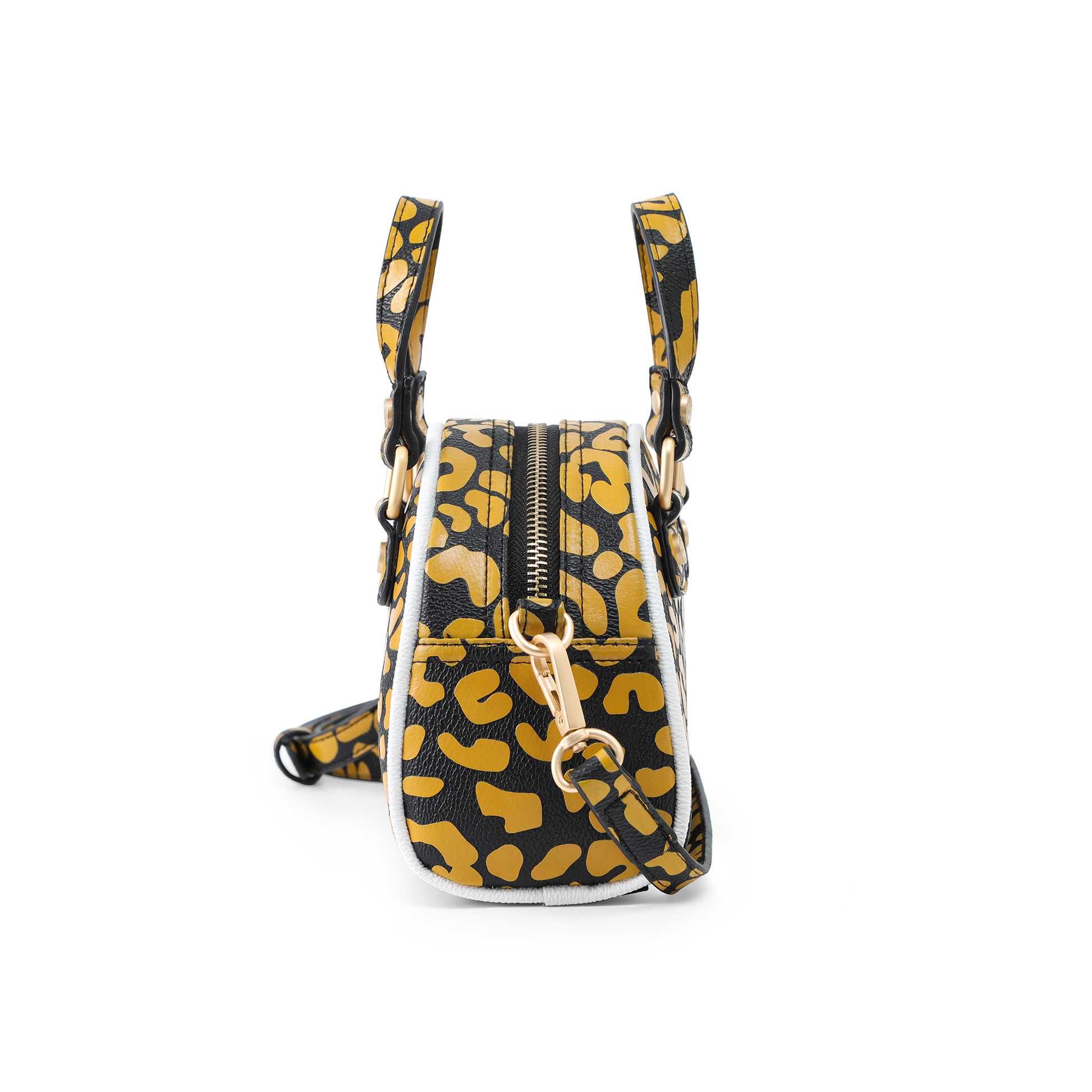 Mini Bowling Bag - Orange Cheetah | Von Dutch Mini Bowling Bag - Orange Cheetah | Von Dutch
