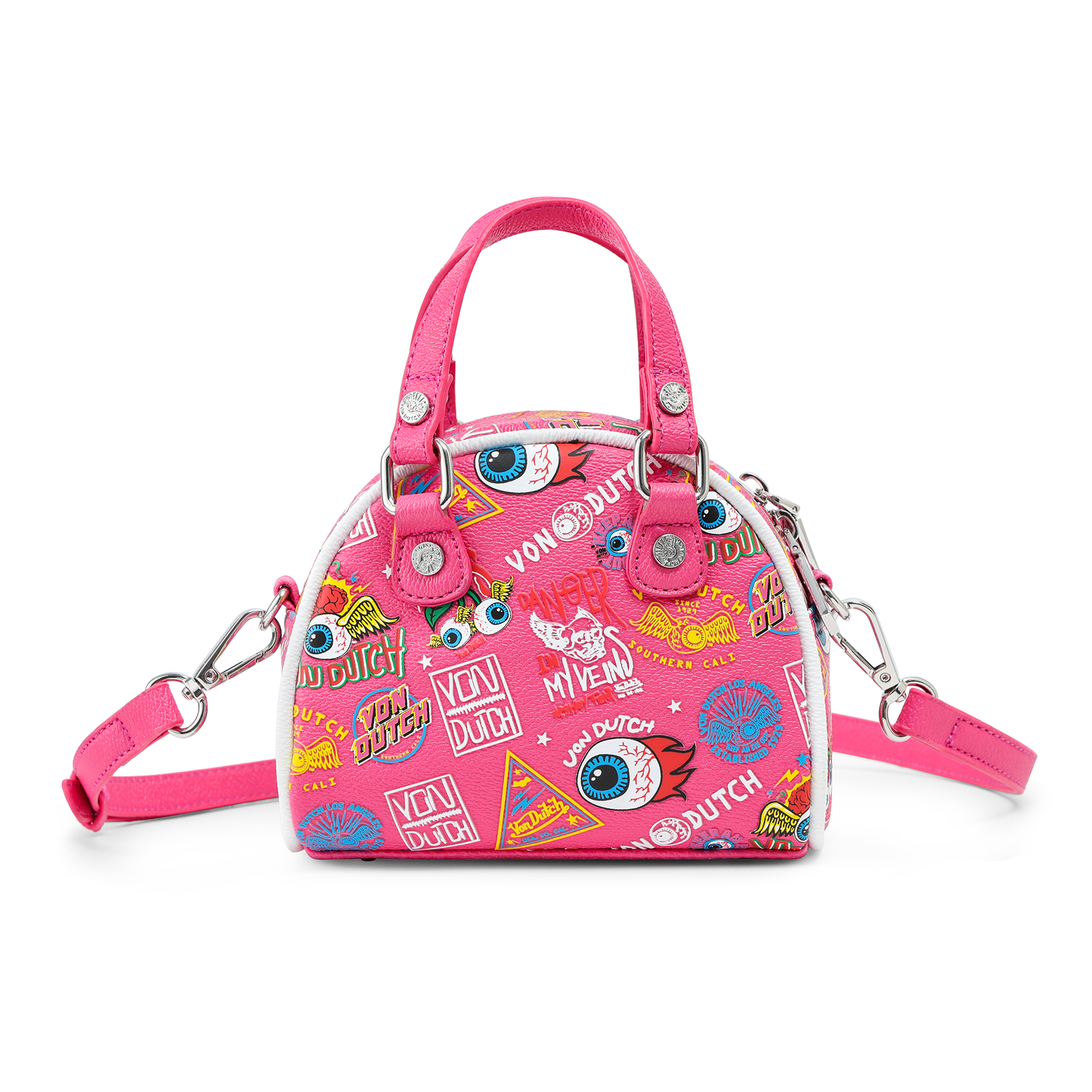 Mini Bowling Bag - Hot Pink Jax