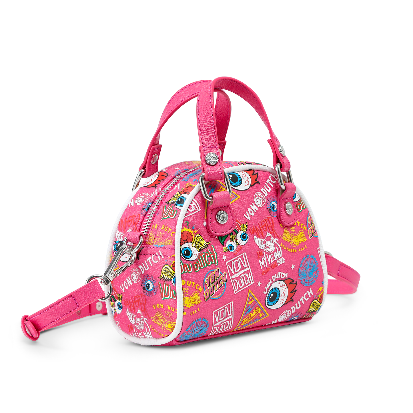 Mini Bowling Bag - Hot Pink Jax