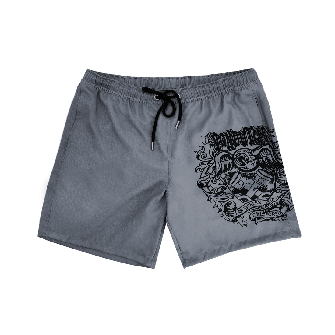 Men's Flying Eye Swim Shorts - Grey — image 1