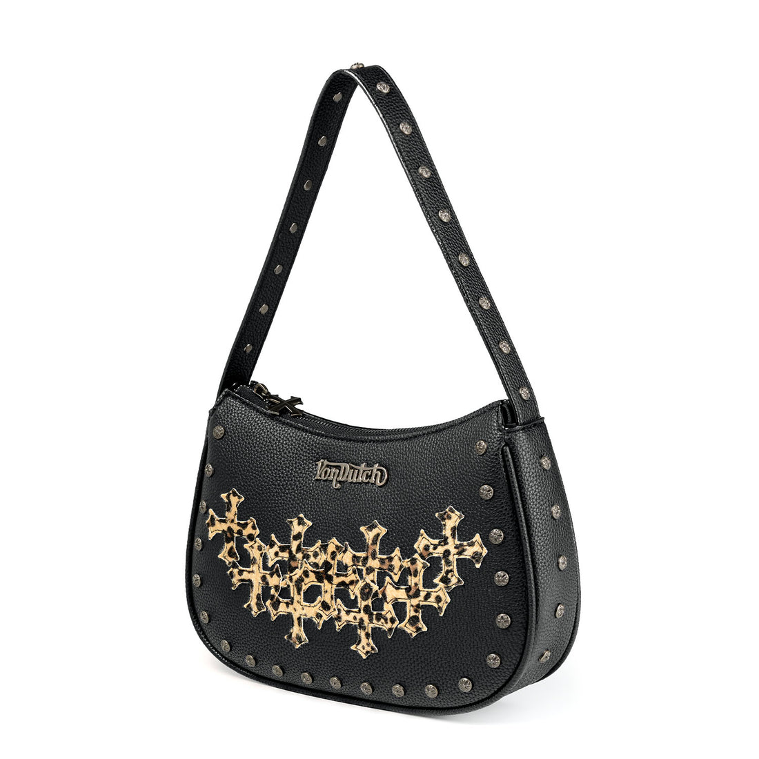 Love Shoulder Bag - Black Leopard — image 3