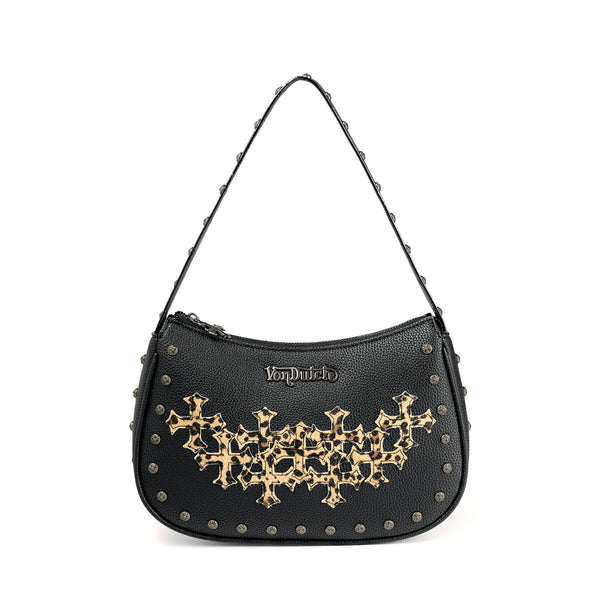 Love Shoulder Bag - Black Leopard