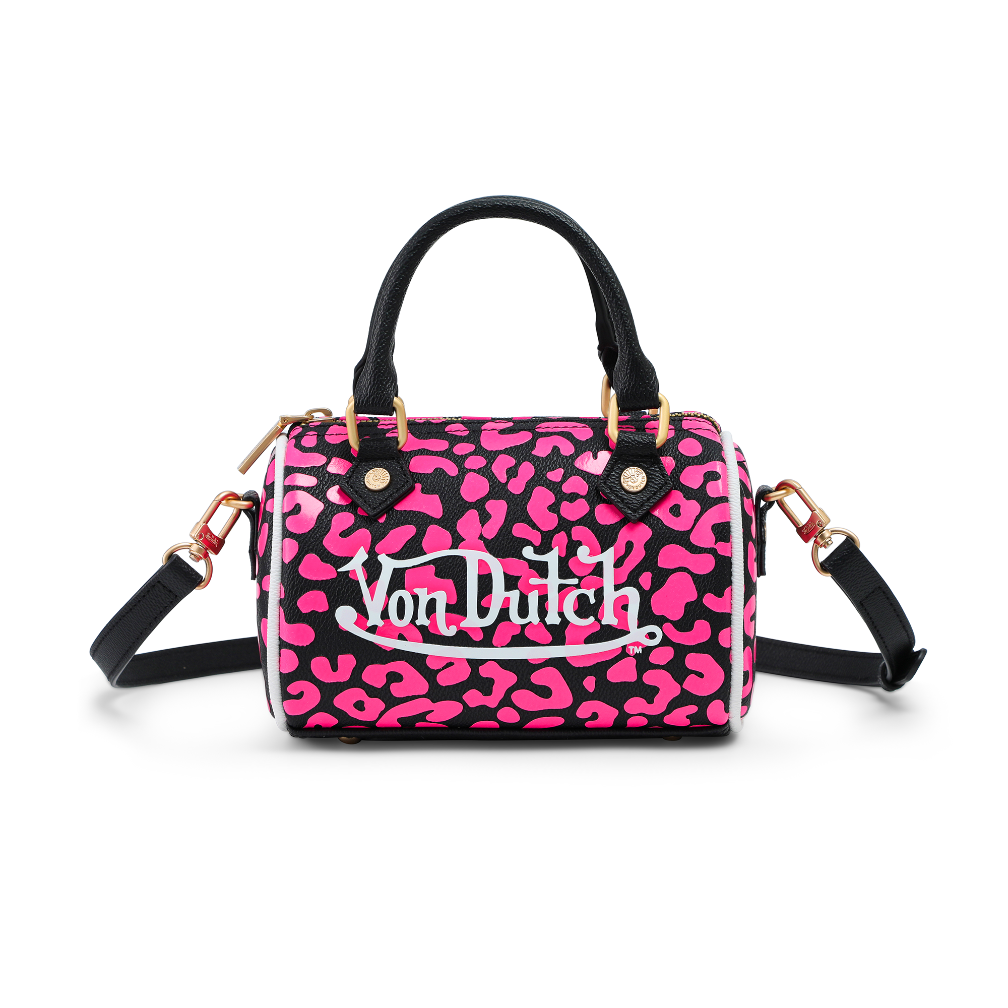 Von Dutch Hanna Bag - Hot Pink Cheetah