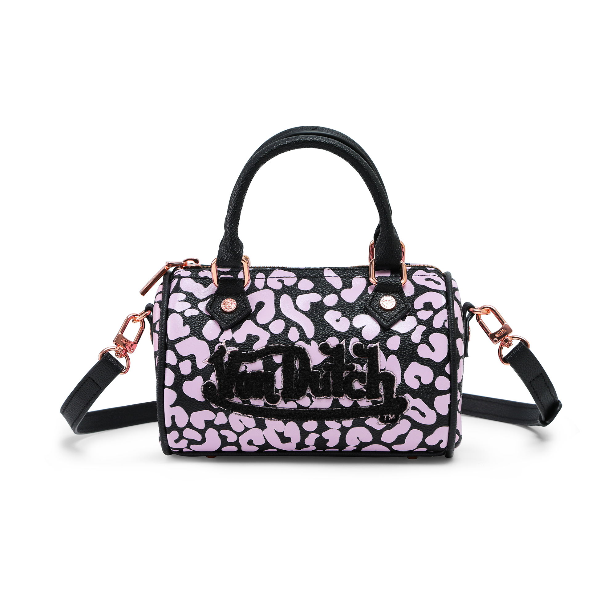 Von Dutch Hanna Bag - Light Pink Cheetah