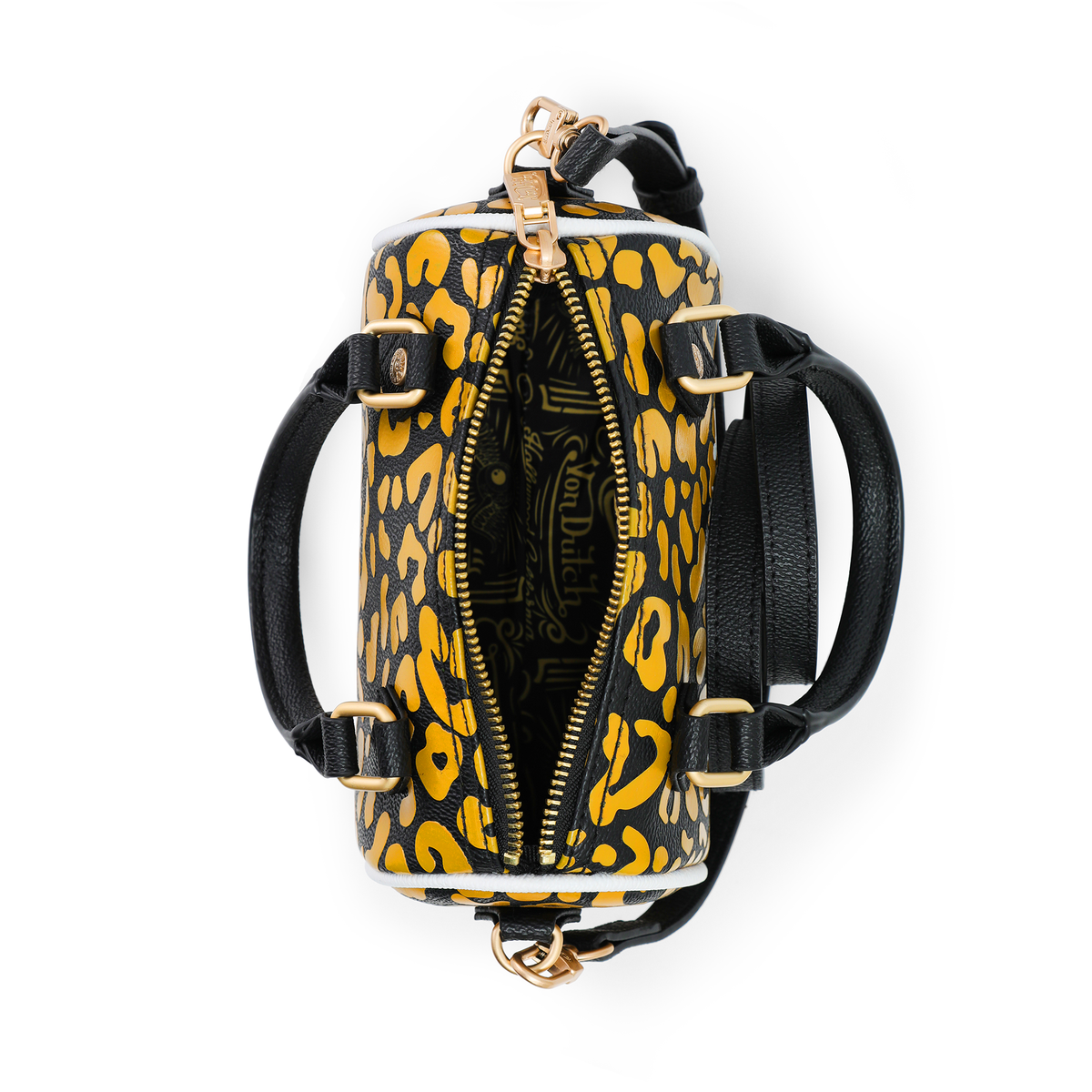 Hanna Bag - Orange Cheetah | Von Dutch Hanna Bag - Orange Cheetah | Von Dutch