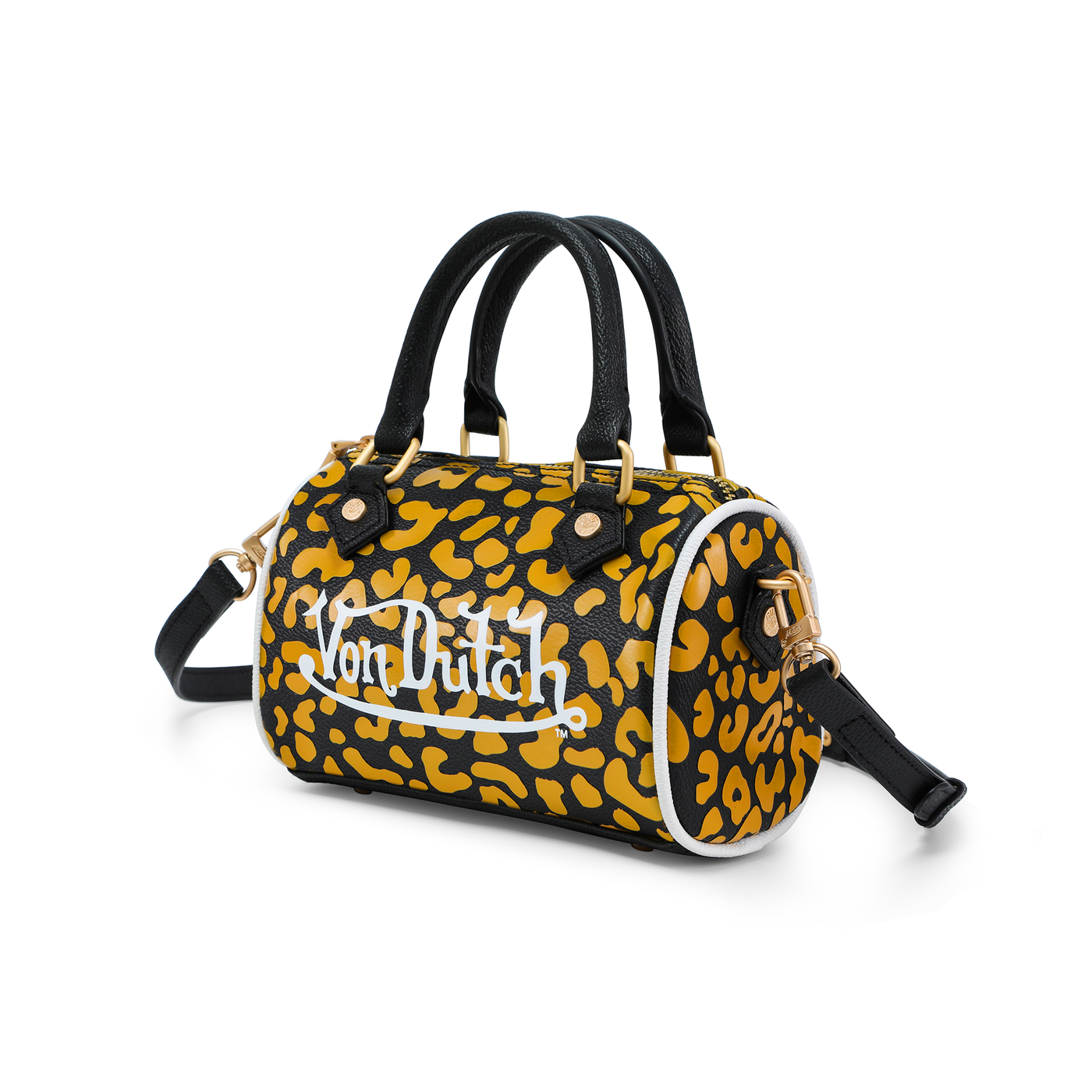 Von Dutch Hanna Bag - Orange Cheetah