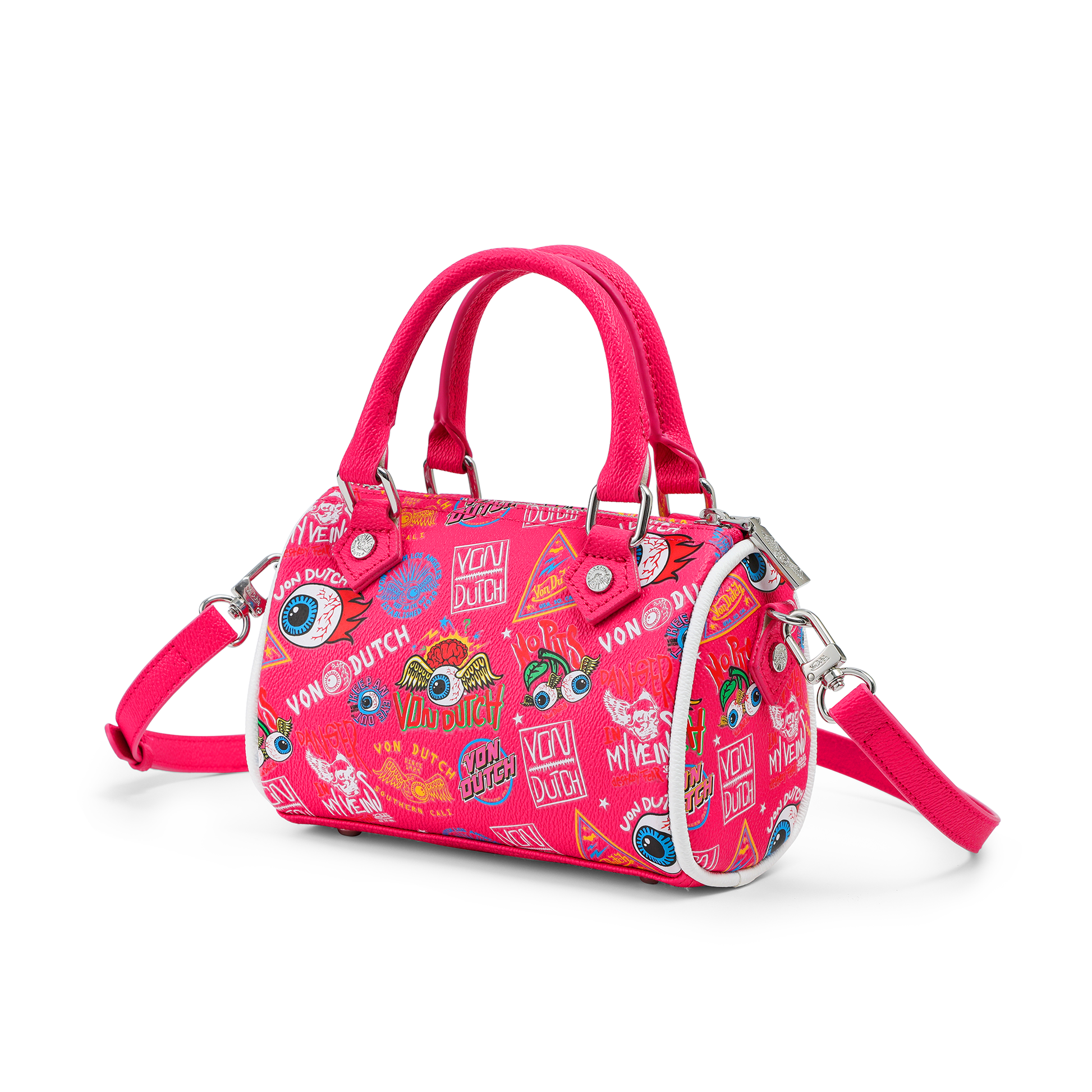 Hanna Bag - Hot Pink Jax | Von Dutch Hanna Bag - Hot Pink Jax | Von Dutch