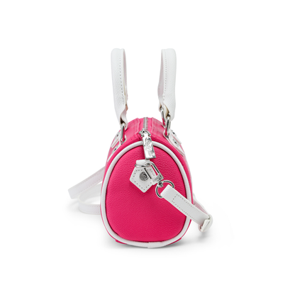 Core Hanna Bag - Hot Pink & White