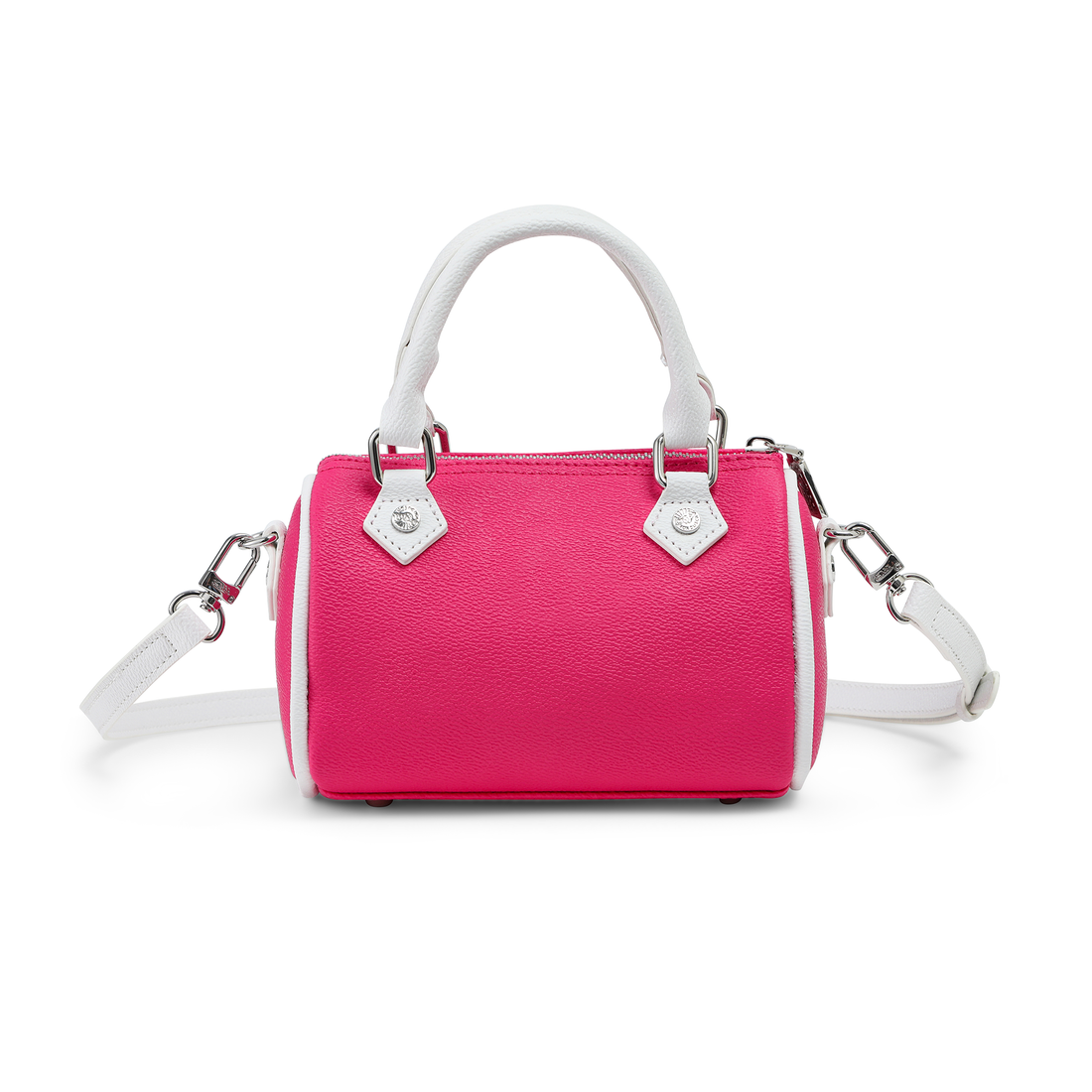 Core Hanna Bag - Hot Pink & White
