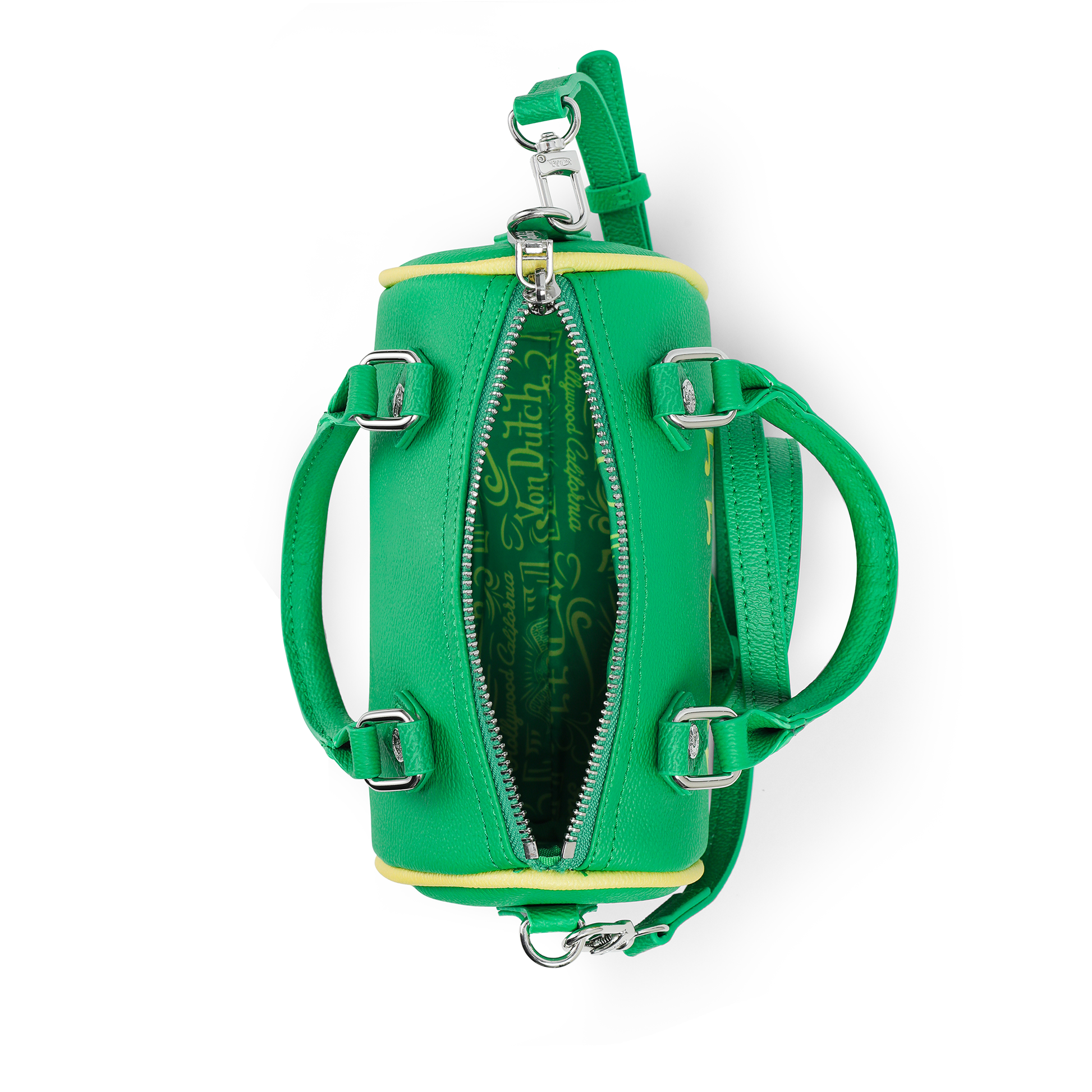 Core Hanna Bag - Green & Yellow | Von Dutch Core Hanna Bag - Green & Yellow | Von Dutch