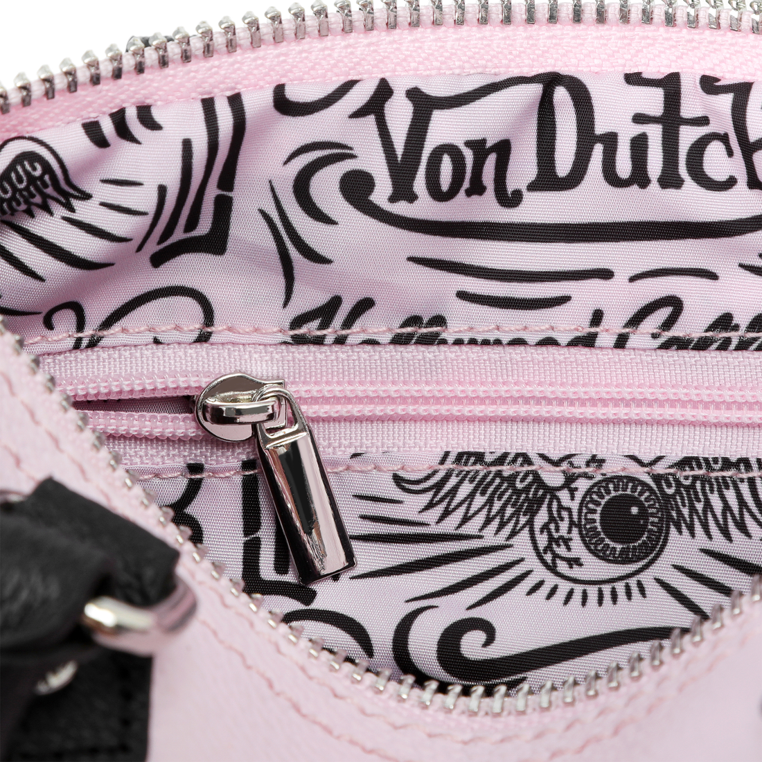 Core Hanna Bag - Baby Pink & Black