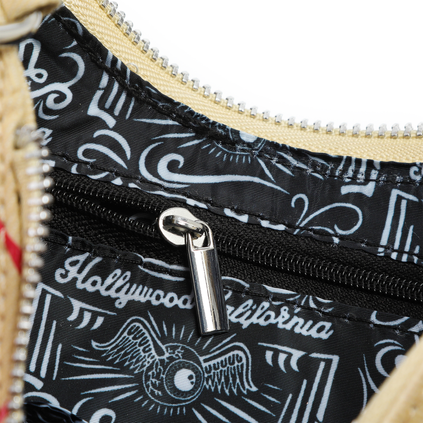 Von Dutch x True Religion Shoulder Bag - Cream Denim